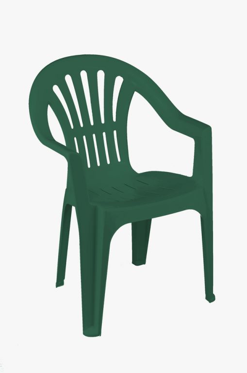 Židle nízká KONA - zelená