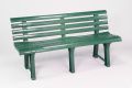 Plastová lavice ORCHIDEA - zelená, 145 x 74 x 49 cm