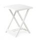 Plastový stolek ARNO - bílý, 65 x 50 x 47 cm