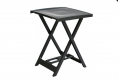 Plastový stolek ARNO - grafit, 65 x 50 x 47 cm