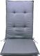 Poduška na vysoké křeslo Rustico Hoch, šedá
