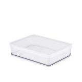 LOFT Dóza na potraviny, transparentní, plast, 1 l