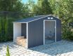 Zahradní domek LUKE B, 202 x 342 x 191 cm, kov