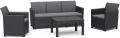 Sedací souprava CLAIRE, 5 míst, grafit