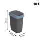 Twist odpadkový koš, 10 l, modrá
