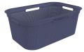 Koš na čisté prádlo BRISEN, 41 L, modrá