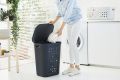 Koš na prádlo JONA, 55 L, antracit