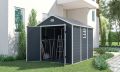 Domek  AVE H, 239 x 280 x 242 cm, tmavě šedá