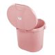 Rotho koš na pleny, růžový