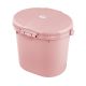 Rotho koš na pleny, růžový