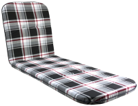 SCALA Polstrování na lehátko, kostka, šedá