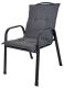 NAXOS NIEDRIG Polstrování na nízké křeslo, antracit