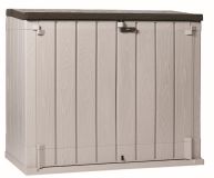 STORA WAY PLUS XL zahradní plastová skříň, béžová