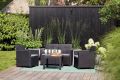 MARIE Zahradní set pro 4 osoby, grafit