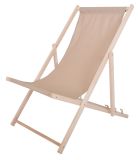 Bahama dřevěné lehátko, béžové